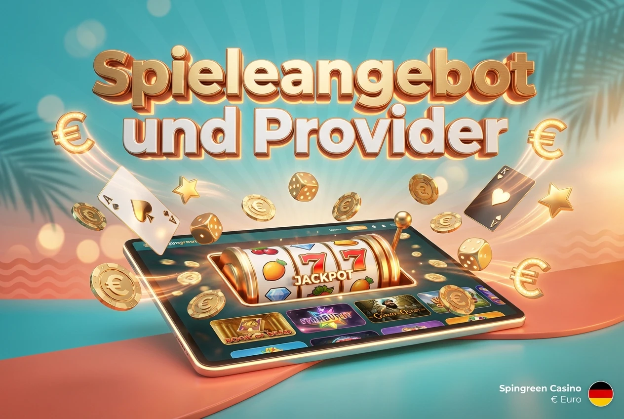 Spieleangebot und Provider